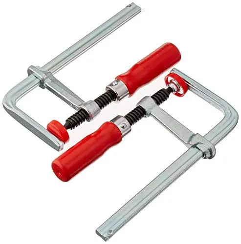 Produktbild: Bosch Professional 2 Stück Schraubzwingen (Zubehör für Führungsschiene FSN 70 und FSN 140), Rot