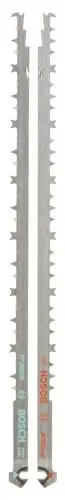 Produktbild: Bosch 2x PRO Wood TF350M Tandemsägeblatt-Set (für Bauholz, Bauholz, Länge 408 mm, Professional Zubehör Tandemfuchsschwanz)