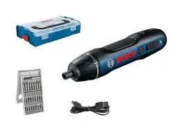 Produktbild: Bosch Professional Akkuschrauber Bosch GO (inkl. 25-tlg. Bit-Set, USB-Ladekabel, Ohne Ladekabeladapter, L-BOXX Mini) - Amazon Exclusive Set Set