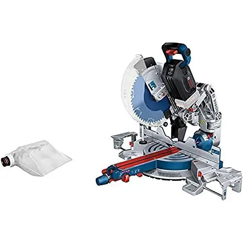 Produktbild: Bosch Professional 18V BITURBO Akku Kappsäge Gehrungssäge GCM 18V-305 GDC (inkl. Sägeblatt, Connectivity-Modul, Staubbeutel, ohne Akku/ Ladegerät)