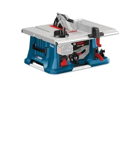 Produktbild: Bosch Professional 18V System BITURBO Akku-Tischkreissäge GTS 18V-216 (inkl. 1x Akkusägeblatt, Schiebestock, Gehrungsanschlag, Parallelanschlag, Messerschutz, ohne Akku/ Ladegerät)