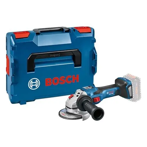 Produktbild: Bosch Professional 18V System BITURBO Winkelschleifer GWS 18V-15 SC (inkl. Aufnahmeflansch, Schutzhaube, Zusatzhandgriff, Schnellspannmutter, L-BOXX, ohne Akku/ Ladegerät)