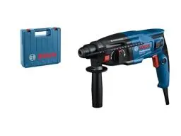Produktbild: Bosch Professional Bohrhammer GBH 2-21 (mit SDS plus, inkl. Zusatzhandgriff, Maschinentuch, Tiefenanschlag, Handwerkoffer)