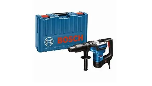 Produktbild: Bosch Professional Bohrhammer GBH 5-40 D (SDS Max, inkl. Zusatzhandgriff, Fetttube, Maschinentuch, Handwerkoffer)