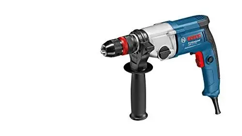 Produktbild: Bosch Professional Bohrmaschine GBM 13-2 RE (inkl. Hochpräzises Schnellspannbohrfutter, 1,5 - 13mm, Zusatzhandgriff, Tiefenanschlag 210mm)