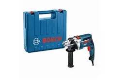Produktbild: Bosch Professional Schlagbohrmaschine GSB 16 RE (inkl. Schnellspannbohrfutter 13mm, Tiefenanschlag 210mm, Zusatzhandgriff, Handwerkoffer)