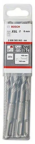 Produktbild: Bosch Pro Hammerbohrer SDS-plus-7 (10 Stück, Ø 8 mm)