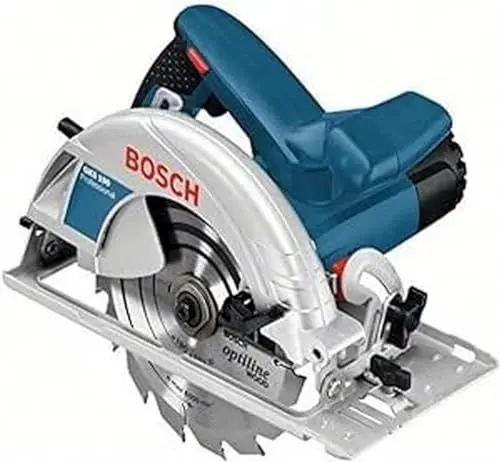 Produktbild: Bosch Professional Kreissäge GKS 190 (Leistung 1400 Watt, Kreissägeblatt: 190 mm, Schnitttiefe: 70mm inkl. HM-Kreissägeblatt, Absaugadapter, Parallelanschlag, Sechskantstiftschlüssel)