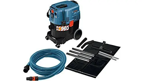 Produktbild: Bosch Professional Nass-/Trockensauger GAS 35 M AFC (Leistung 1200 Watt, 35 L Behälter, 5 m Schlauch)