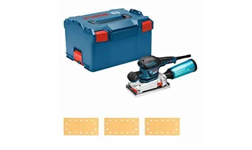 Produktbild: Bosch Professional GSS 280 AVE (300 Watt, inkl. Zusatzhandgriff, 1x Schleifblatt C470, 1x Schleifblatt C470, 1x Schleifblatt C470, L-BOXX)