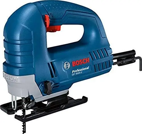 Produktbild: Bosch Professional Stichsäge GST 8000 E (inkl. 1x Sägeblatt T144 D, Spanreißschutz)