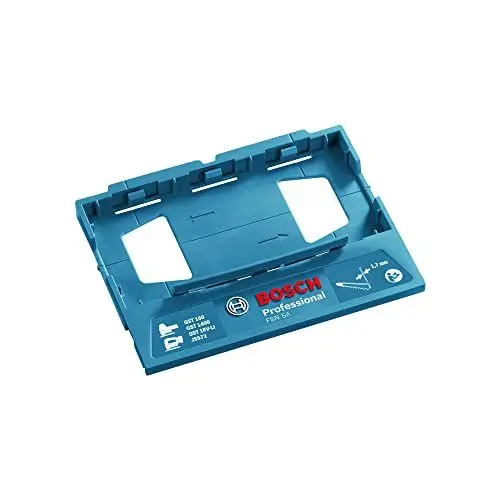 Produktbild: Bosch Professional Stichsäge Zubehör FSN SA (Adapter für geführte Geradschnitte mit Stichsägen auf der Führungsschiene, inkl. 1x Stichsägeblatt T 344 DP für Holz)
