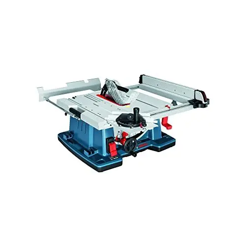 Produktbild: Bosch Professional Tischkreissäge GTS 10 XC (Sägeblatt-Ø: 254 mm, Sägeblattbohr-Ø: 30mm inkl. Absaugadapter, Parallelanschlag, Schiebestock, Winkelanschlag, Aufbewahrung für Sägeblatt)