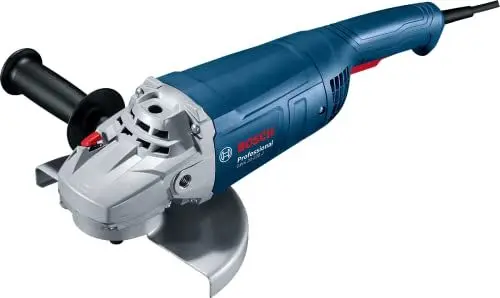 Produktbild: Bosch Professional Winkelschleifer GWS 20-230 J (inkl. Zweilochschlüssel, Aufnahmeflansch, Spannmutter, Abdeckschutz, Zusatzhandgriff)