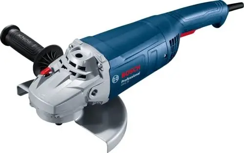 Produktbild: Bosch Professional Winkelschleifer GWS 20-230 P (inkl. Zweilochschlüssel, Aufnahmeflansch, Spannmutter, Abdeckschutz, Zusatzhandgriff)