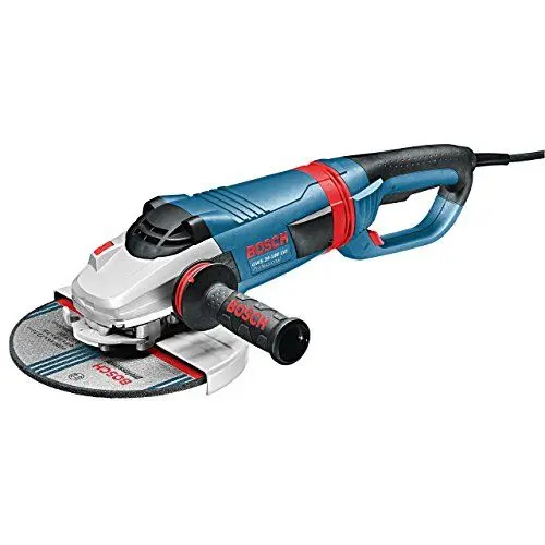 Produktbild: Bosch Professional Winkelschleifer GWS 24-180 LVI (Scheiben-Ø 180mm, Leistung 2.400 Watt, inkl. Aufnahmeflansch, Spannmutter, Schnellverstellbare Schutzhaube, Zweilochschlüssel, Zusatzhandgriff)