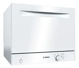Produktbild: Bosch SKS50E42EU Serie 2 Kompakt-Geschirrspüler, 55 cm breit, ActiveWater Hydrauliksystem gezielte Wasserverteilung, EcoSilence Drive leiser und effizienter Motor, Glas 40°C