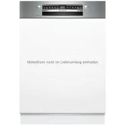 Produktbild: Bosch SMI4ECS24E Serie 4 Geschirrspüler Teilintegriert, 60 cm breit, Bestecksystem, Efficient Dry·· Flex Körbe·· VarioSchublade·· 3-fach Rackmatik·· Silence Plus