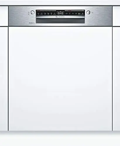 Produktbild: Bosch SMI6ZCS00E Serie 6 Smarter Geschirrspüler integriert, 60 cm breit, Besteckschublade, Made in Germany, Silence Programm besonders leise, Rackmatic höhenverstellbarer Oberkorb, Einbau