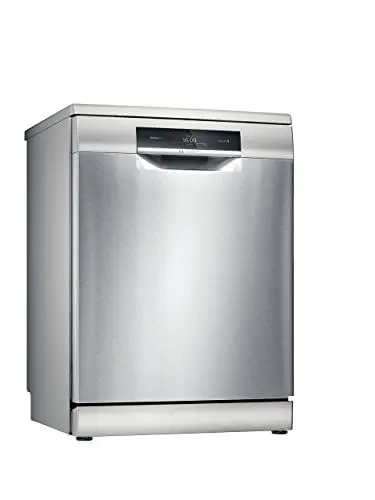 Produktbild: Bosch SMS8YCI03E Serie 8 Smarter Geschirrspüler Freistehend, 60 cm breit, Besteckschublade, Silence Programm besonders leise, PerfectDry mit Zeolith trocknet sogar Kunststoff