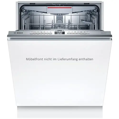 Produktbild: Bosch SMV4EVX15E Serie 4, Geschirrspüler Vollintegriert, 60 cm breit, Bestecksystem, Efficient Dry·· VarioSchublade·· 3-fach Rackmatik·· Silence Plus·· Home Connect