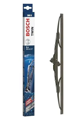 Produktbild: Bosch Scheibenwischer Twin380U, Länge: 380mm – einzelner Scheibenwischer für Frontscheibe