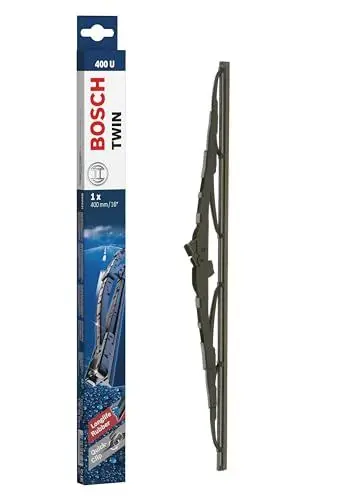 Produktbild: Bosch Scheibenwischer Twin400U, Länge: 400mm – einzelner Scheibenwischer für Frontscheibe