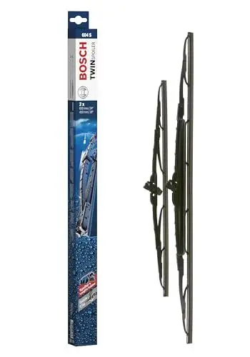 Produktbild: Bosch Scheibenwischer Twin Spoiler 604S, Länge: 600mm/450mm – Set für Frontscheibe