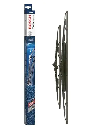 Produktbild: Bosch Scheibenwischer Twin Spoiler 607S, Länge: 600mm/475mm – Set für Frontscheibe