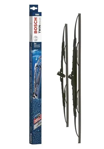 Produktbild: Bosch Scheibenwischer Twin Spoiler 728S, Länge: 550mm/475mm – Set für Frontscheibe