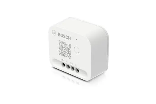 Produktbild: Bosch Smart Home Dimmer Schalter, Aktor zur smarten Steuerung von dimmbarer Beleuchtung, kompatibel mit Amazon Alexa, Google Assistant und Apple HomeKit