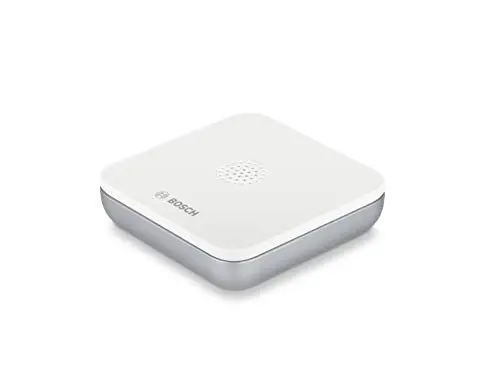 Produktbild: Bosch Smart Home Wassermelder, mit Notrufschnellwahl in der App, rutschfest, schmal und kompakt