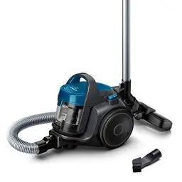 Produktbild: Bosch Staubsauger beutellos Clean´n Serie 2 BGC05A220A, Bodenstaubsauger, Bodendüse für Parkett, Teppich, Fliesen, Hygiene-Filter, langes Kabel, leise, leicht, 700 W, blau