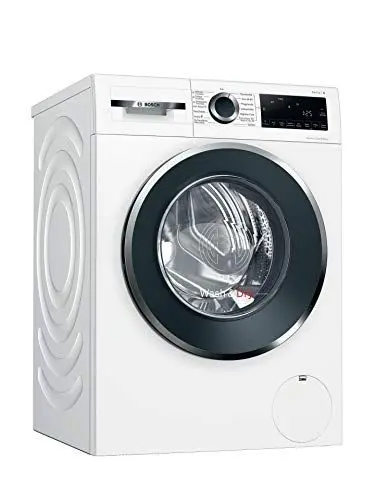 Produktbild: Bosch WNG24440 Serie 6 Waschtrockner, 9 kg Waschen und 6 kg Trocknen, 1400 UpM,AutoDry optimale, Fleckenautomatik entfernt 4 Fleckenarten, EcoSilence Drive leiser und effizienter Motor, Weiß