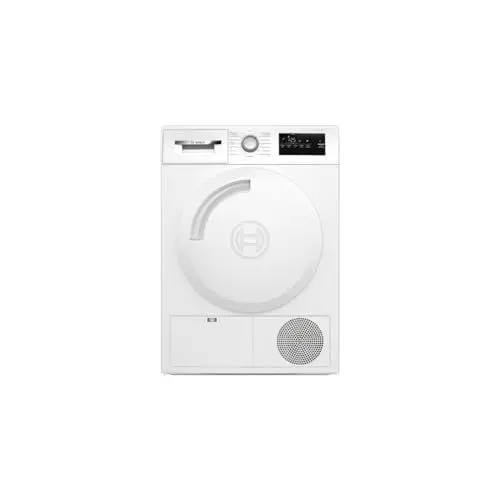 Produktbild: Bosch WTH83V03, Wärmepumpentrockner 7 kg, Serie 4, optimaler Trocknungsgrad dank AutoDry, Nachlegefunktion, TouchControl-Tasten, Umweltfreundliches Kältemittel, EasyClean Filter, Weiß