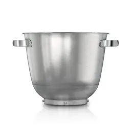 Produktbild: Bosch Zubehör MUZS6ER, Edelstahlschüssel, 5,5l Volumen, spülmaschinenfest, bis zu 3,5 kg Rührteig, für Küchenmaschine Serie 6, silber