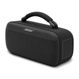Produktbild: Bose Tragbarer SoundLink Max Lautsprecher, großer, wasserdichter Bluetooth-Lautsprecher, bis zu 20 Stunden Akkulaufzeit, USB-C, integrierter 3,5 mm AUX-Eingang, Schwarz