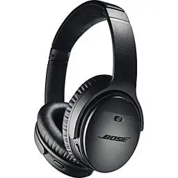 Produktbild: Bose QuietComfort 35 Wireless Headphones II – Kabellose Noise-Cancelling-Kopfhörer mit Bluetooth im Over-Ear-Design mit Integriertem Mikrofon und Alexa-Sprachsteuerung, Schwarz