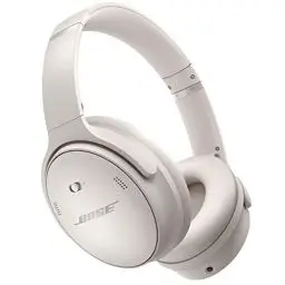Produktbild: Bose QuietComfort 45 kabellose Noise-Cancelling-Bluetooth-Kopfhörer, Mikro, Weiß, Einheitsgröße