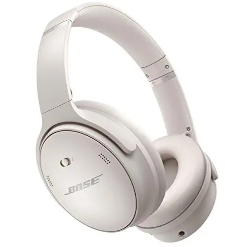 Produktbild: Bose QuietComfort 45 kabellose Noise-Cancelling-Bluetooth-Kopfhörer, Mikro, Weiß, Einheitsgröße