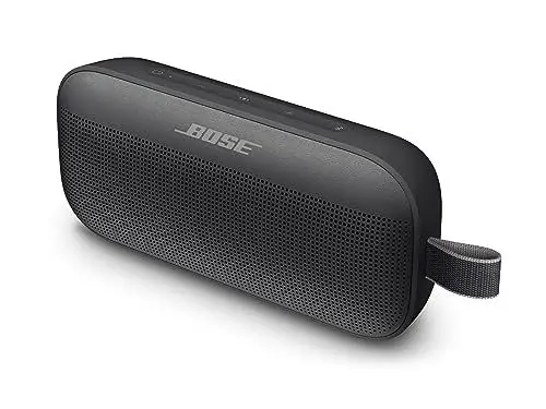 Produktbild: Bose SoundLink Flex Bluetooth Speaker – kabelloser, wasserdichter, tragbarer Outdoor-Lautsprecher – Schwarz