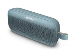 Produktbild: Bose SoundLink Flex Bluetooth speaker – kabelloser, wasserdichter, tragbarer Outdoor-Lautsprecher – Blau