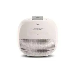 Produktbild: Bose SoundLink Micro Bluetooth Speaker: Kleiner tragbarer, wasserdichter Lautsprecher mit Mikrofon, Weiß