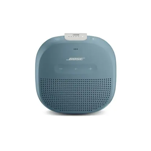 Produktbild: Bose SoundLink Micro Bluetooth speaker: kleiner tragbarer, wasserdichter Lautsprecher mit Mikrofon, Blau