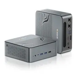 Produktbild: BOSGAME M2 Mini-Gaming-PC, AMD Ryzen 9 7940HS (bis zu 5,1 GHz), 32 GB DDR5, 1 TB PCIe4.0 SSD, Mini-Computer, Mini-PC Windows 11 Pro, 4K-Anzeige, HDMI+DP+USB4 x2, 2,5G Dual LAN, WiFi 6, BT5.2