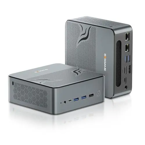 Produktbild: BOSGAME M2 Mini-Gaming-PC, AMD Ryzen 9 7940HS (bis zu 5,1 GHz), 32 GB DDR5, 1 TB PCIe4.0 SSD, Mini-Computer, Mini-PC Windows 11 Pro, 4K-Anzeige, HDMI+DP+USB4 x2, 2,5G Dual LAN, WiFi 6, BT5.2