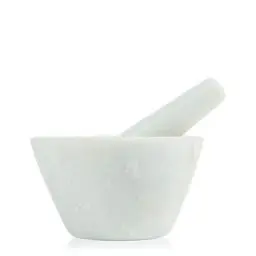 Produktbild: Boska Mörser Spicy/speziell für Gewürze/Spülmaschinenfest/Granit/Weiß / 100 x 100 x 60 mm