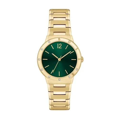 Produktbild: BOSS Analog Quarzuhr für Damen Kollektion Breath mit Goldfarben Edelstahlarmband - 1502649