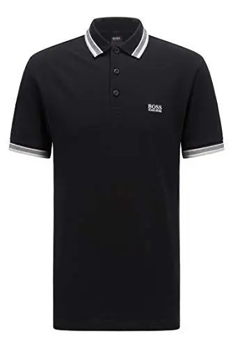 Produktbild: BOSS Herren Paddy' Polohemd, Black001, L EU