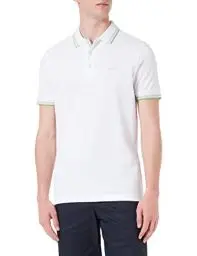 Produktbild: BOSS Herren Paddy Curved Polohemd, Natural101, XXL EU